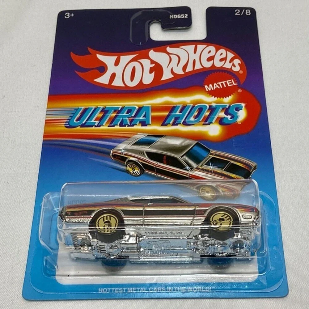 Hot Wheels '69‎ Mercury Cyclone Ultra Hots 2/8 HDG52 Die-cast Car 1:64 NIP 2022